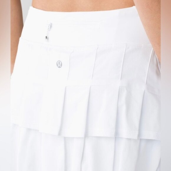 Lululemon Run: Pace Setter Skirt *TallWhite size 8 - Picture 4 of 15